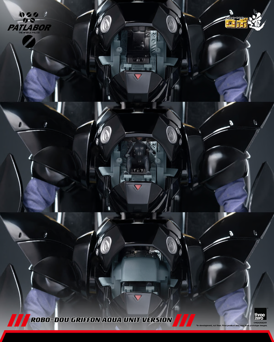 Threezero Robo Dou: Mobile police patlabor - TYPE-J9 Griffon Escala 1/35