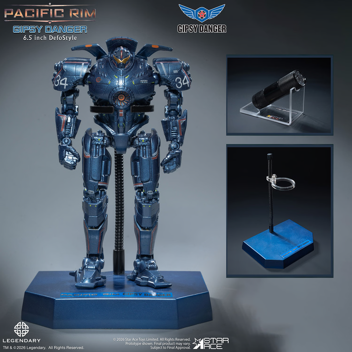 Star Ace Toys:Titanes Del Pacifico - Gipsy Danger y Cherno Alpha Deluxe 2 Pack