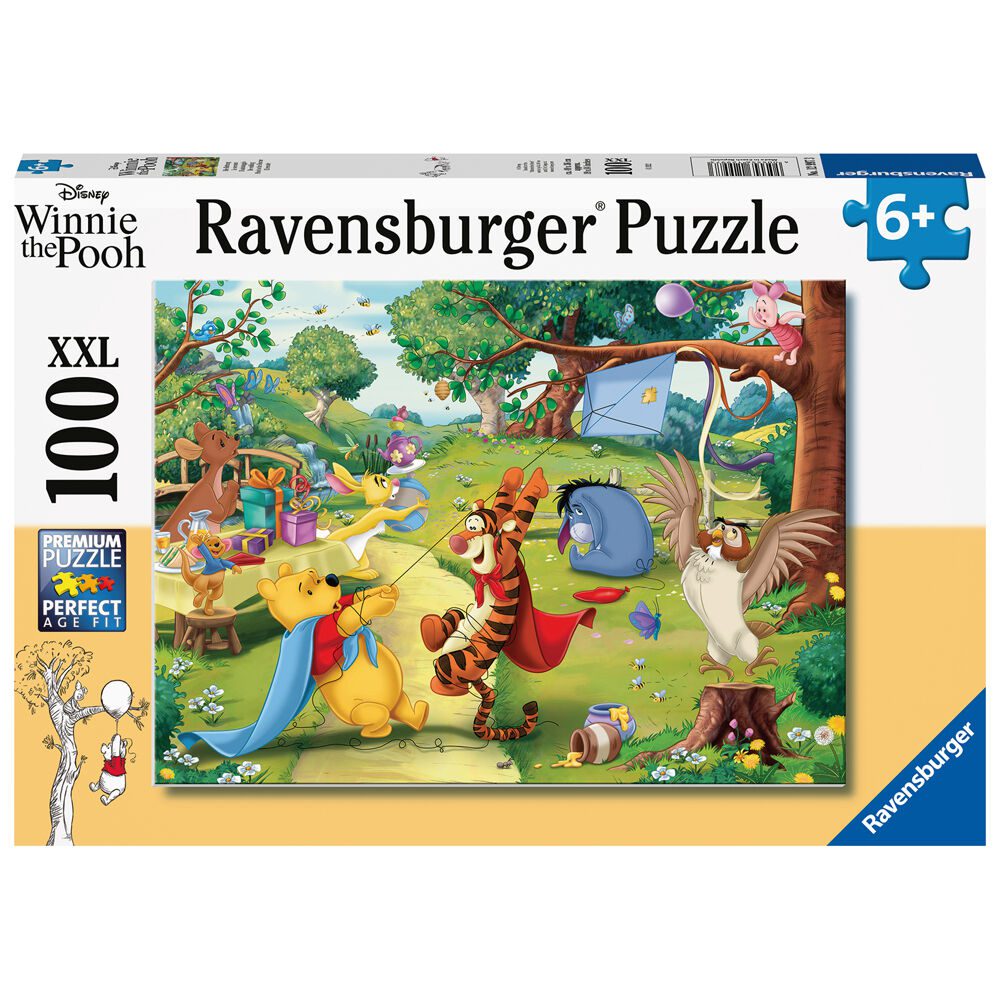 Ravensburger Rompecabezas: Winnie Pooh - Rescate Kids XXL 100 piezas