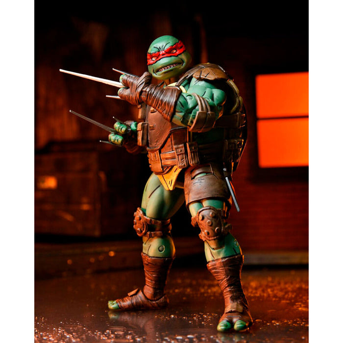 NECA Figura de Accion Ultimate: TMNT Tortugas Ninja The Last Ronin - Rafael 7 Pulgadas