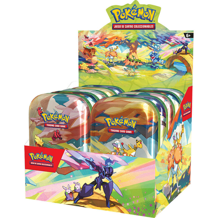 Pokemon TCG Escarlata y Purpura: Paldea Vibrante - Mini Tin En Español