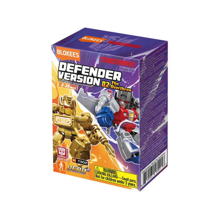 Blokees Transformers Defender Series: 02 Unitario Sorpresa 71302