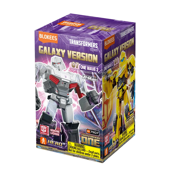 Blokees Transformers Galaxy Series: 07 One Wave 2 Unitario Sorpresa 71107