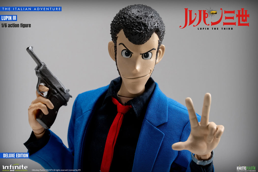 Infinite Statue: Lupin III The Italian Adventure - Lupin Deluxe Escala 1/6