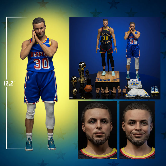 Infinity Studio Scale Figure: NBA - Stephen Curry Deluxe Escala 1/6