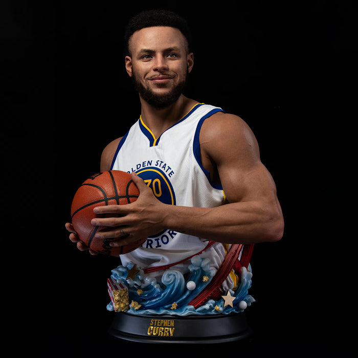 Infinity Studio Life Size Bust: NBA - Stephen Curry Escala 1/1