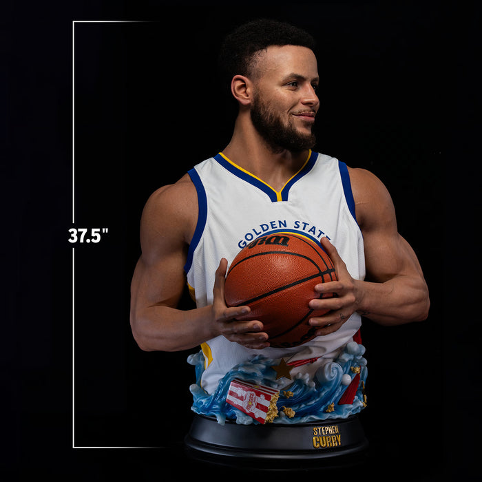 Infinity Studio Life Size Bust: NBA - Stephen Curry Escala 1/1