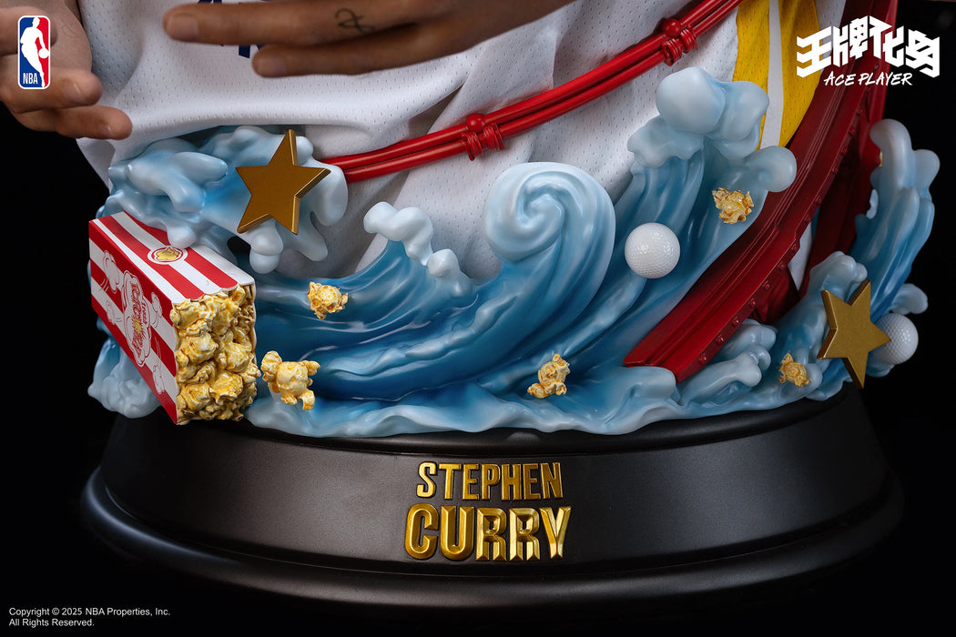 Infinity Studio Life Size Bust: NBA - Stephen Curry Escala 1/1