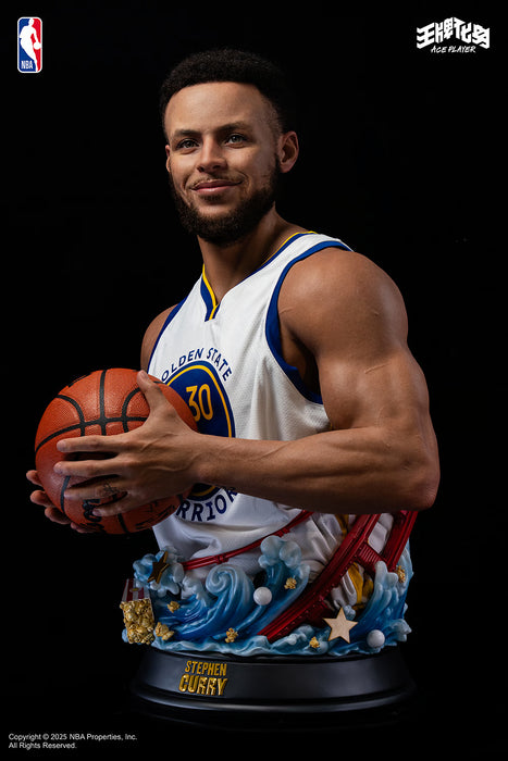 Infinity Studio Life Size Bust: NBA - Stephen Curry Escala 1/1