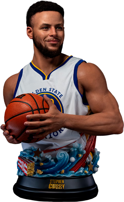 Infinity Studio Life Size Bust: NBA - Stephen Curry Escala 1/1