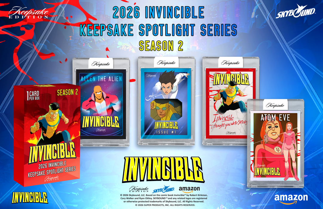 SUPER BREAK: Keepsake - 2026 Invincible Season 2 Spotlight Series Hobby Box