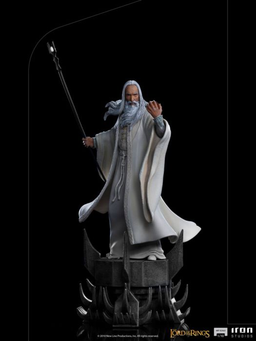 Iron Studios: Lord of the Rings - Saruman BDS Escala de Arte 1/10