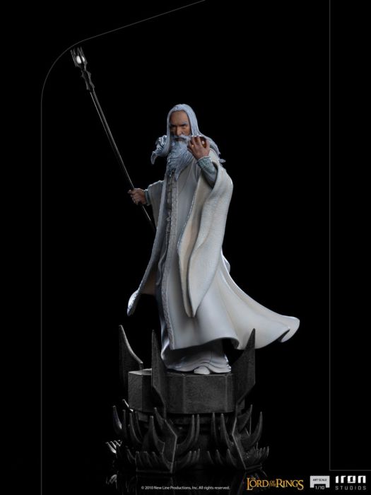 Iron Studios: Lord of the Rings - Saruman BDS Escala de Arte 1/10