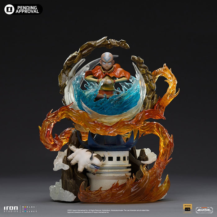 IRON Studios: Nickelodeon Avatar La Leyenda De Aang - Aang Escala de Arte 1/10