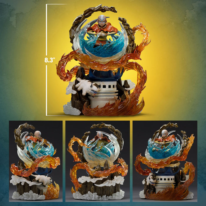 IRON Studios: Nickelodeon Avatar La Leyenda De Aang - Aang Escala de Arte 1/10