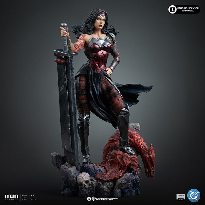 Iron Studios: DC Comics - Wonder Woman Absolute Escala de Arte 1/10