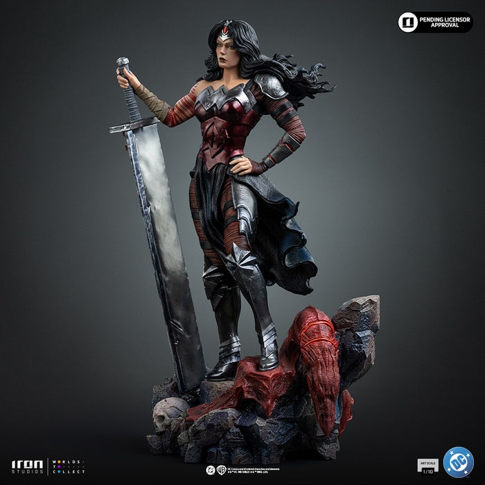 Iron Studios: DC Comics - Wonder Woman Absolute Escala de Arte 1/10