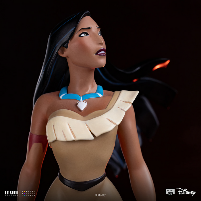 Iron Studios: Disney Classics - Pocahontas Colores del Viento Escala de Arte 1/10