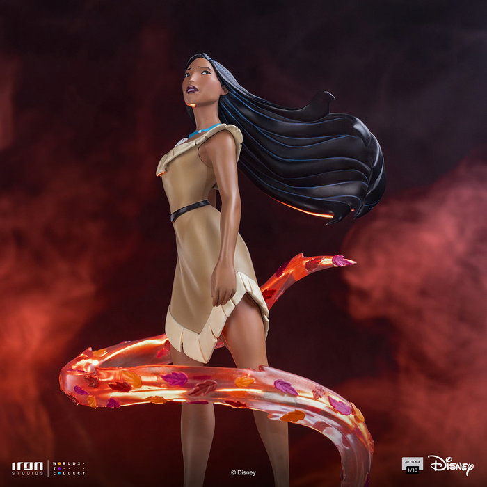 Iron Studios: Disney Classics - Pocahontas Colores del Viento Escala de Arte 1/10