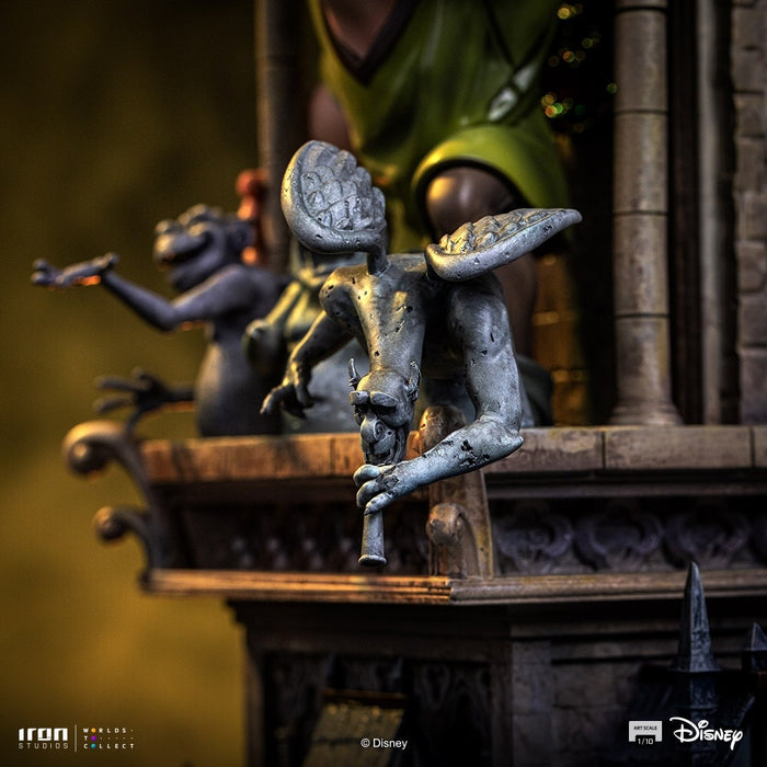 Iron Studios: El Jorobado De Notre Dame - Quasimodo Deluxe Escala de Arte 1/10