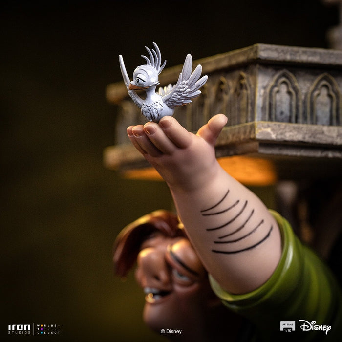 Iron Studios: El Jorobado De Notre Dame - Quasimodo Deluxe Escala de Arte 1/10