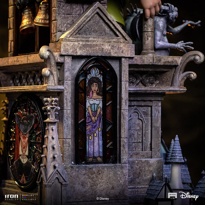 Iron Studios: El Jorobado De Notre Dame - Quasimodo Deluxe Escala de Arte 1/10