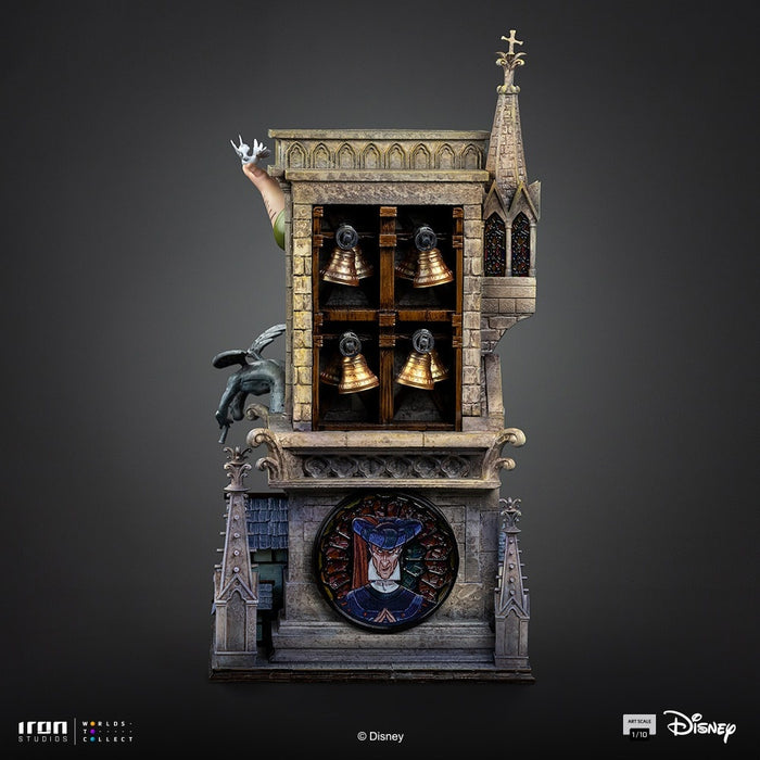 Iron Studios: El Jorobado De Notre Dame - Quasimodo Deluxe Escala de Arte 1/10