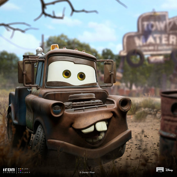 IRON Studios: Disney Pixar Cars - Mate Escala De Arte 1/10