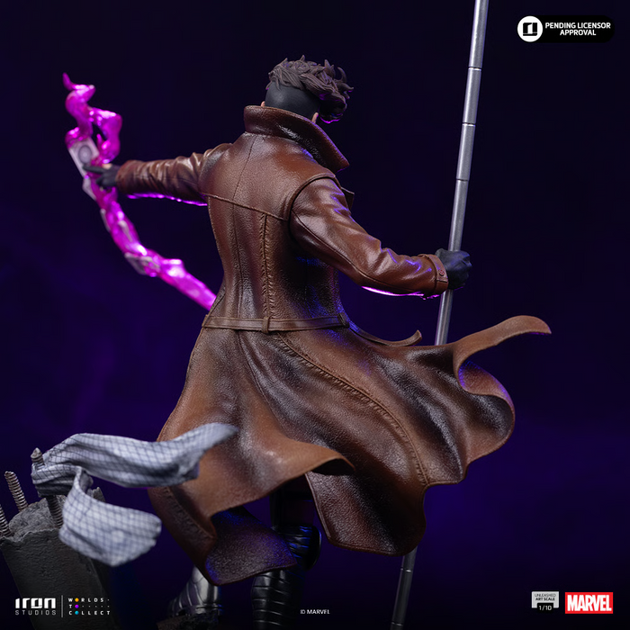 Iron Studios: X-Men - Gambito Unleashed Escala de Arte 1/10