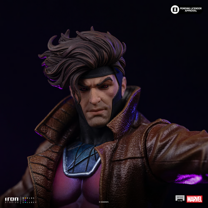 Iron Studios: X-Men - Gambito Unleashed Escala de Arte 1/10
