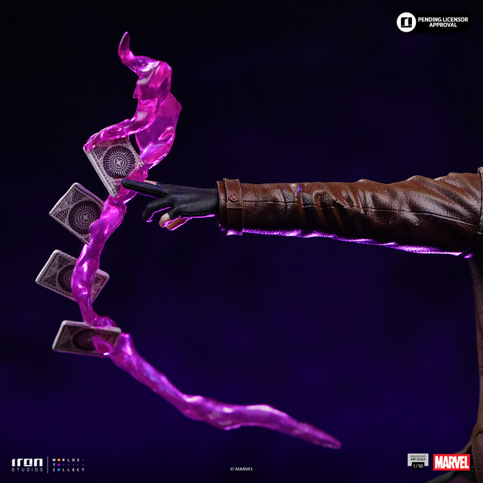 Iron Studios: X-Men - Gambito Unleashed Escala de Arte 1/10