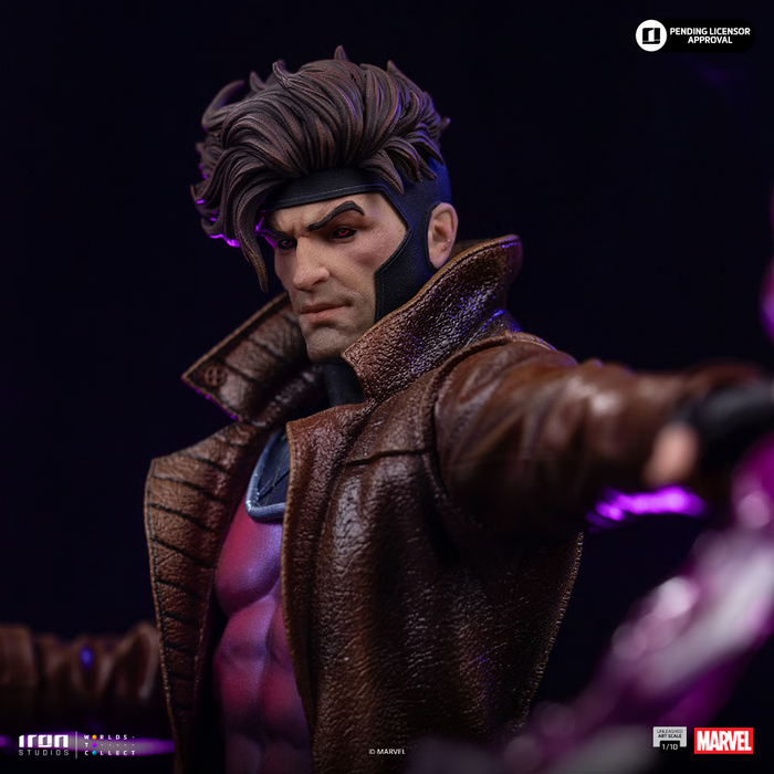 Iron Studios: X-Men - Gambito Unleashed Escala de Arte 1/10