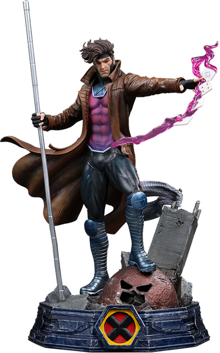 Iron Studios: X-Men - Gambito Unleashed Escala de Arte 1/10