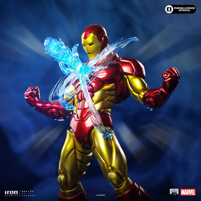 Iron Studios: Marvel Infinity Gauntlet Diorama -  Iron Man BDS Escala de Arte 1/10
