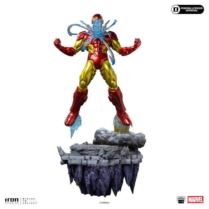 Iron Studios: Marvel Infinity Gauntlet Diorama -  Iron Man BDS Escala de Arte 1/10