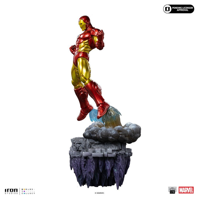 Iron Studios: Marvel Infinity Gauntlet Diorama -  Iron Man BDS Escala de Arte 1/10