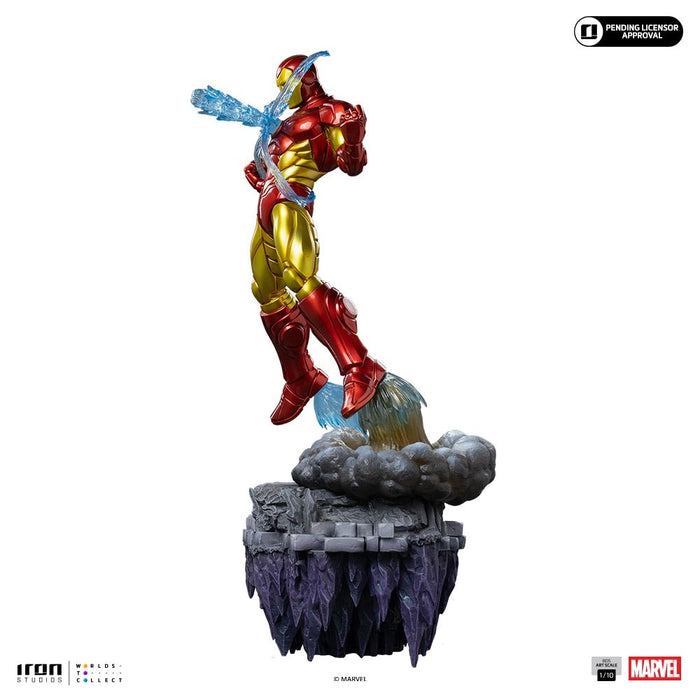 Iron Studios: Marvel Infinity Gauntlet Diorama -  Iron Man BDS Escala de Arte 1/10
