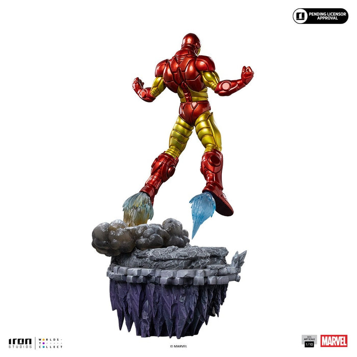 Iron Studios: Marvel Infinity Gauntlet Diorama -  Iron Man BDS Escala de Arte 1/10