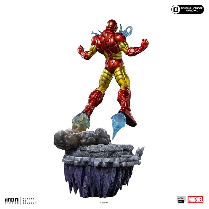 Iron Studios: Marvel Infinity Gauntlet Diorama -  Iron Man BDS Escala de Arte 1/10
