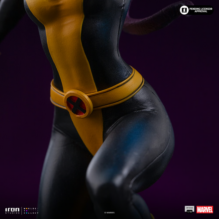 Iron Studios: X-Men Comics - Kitty Pride y Lockheed BDS Escala de Arte 1/10