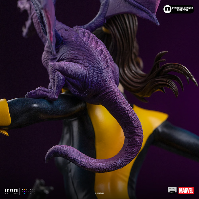 Iron Studios: X-Men Comics - Kitty Pride y Lockheed BDS Escala de Arte 1/10