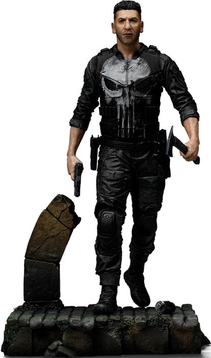 IRON Studios: Marvel Daredevil Born Again - Punisher Escala De Arte 1/10