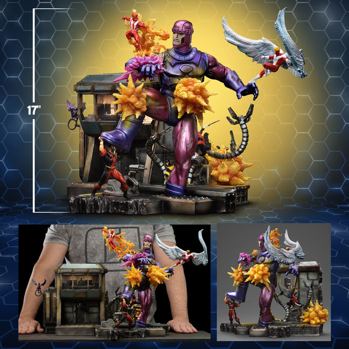 IRON Studios: Marvel X Men - Danger Room B Demi Escala de Arte 1/20