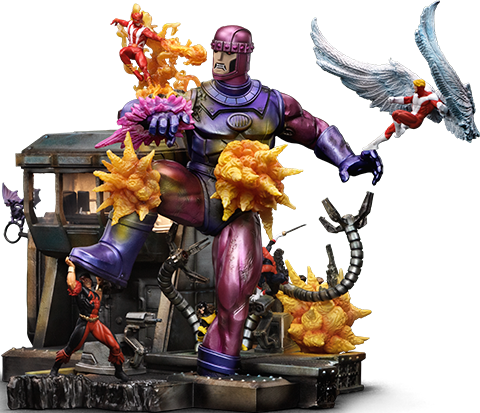 IRON Studios: Marvel X Men - Danger Room B Demi Escala de Arte 1/20