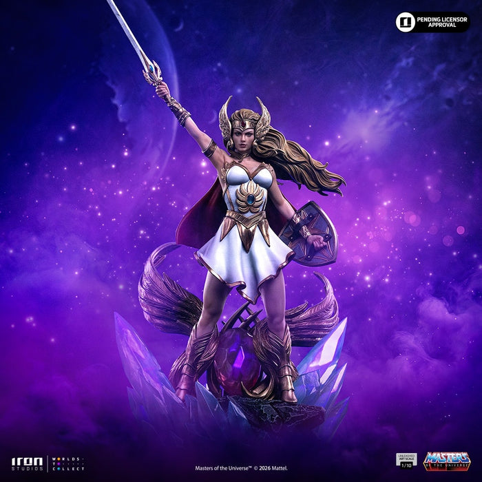 Iron Studios: Masters of the Universe - She Ra Unleashed Escala de Arte 1/10