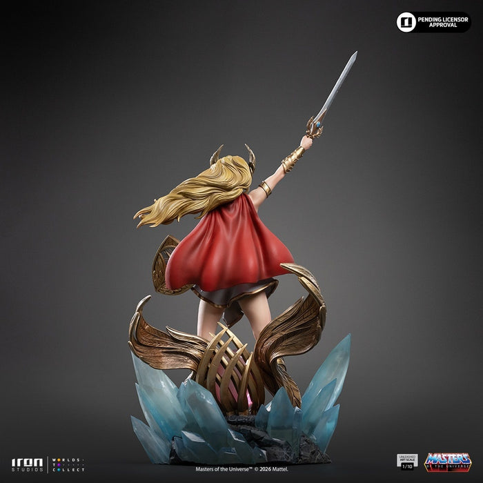 Iron Studios: Masters of the Universe - She Ra Unleashed Escala de Arte 1/10