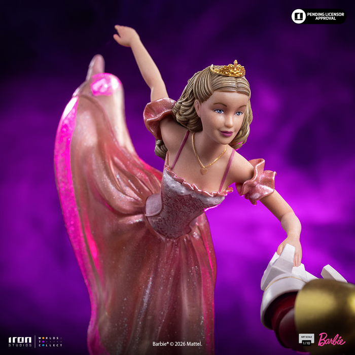 Iron Studios: Barbie 25th Anniversary - Barbie y Cascanueces Deluxe Escala de Arte 1/10