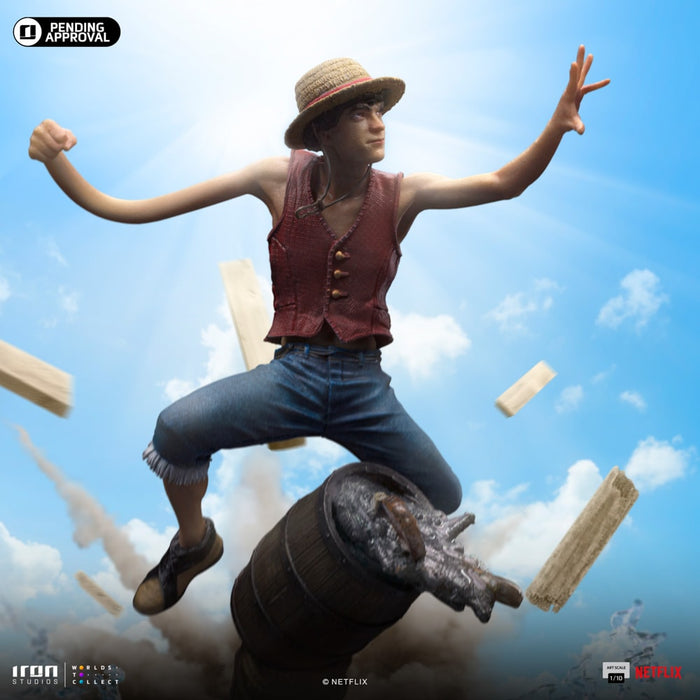 IRON Studios: One Piece Netflix - Luffy Escala de Arte 1/10