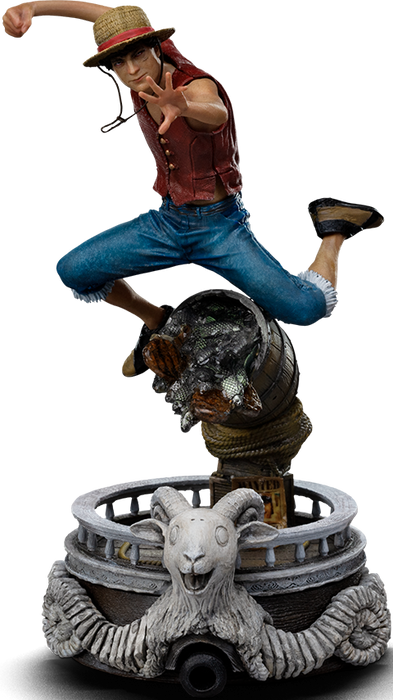 IRON Studios: One Piece Netflix - Luffy Escala de Arte 1/10