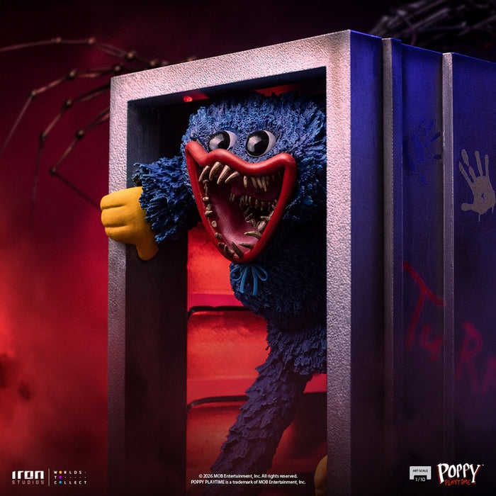 Iron Studios: Poppy Playtime - Huggy Wuggy Escala de Arte 1/10